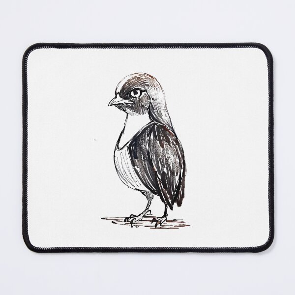 Item preview, Gracefully Imperfect: A Minimalist Quail designed and sold by SirZeus.