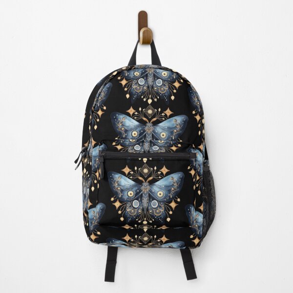 Item preview, Mystical Blue and Gold Moth I designed and sold by Pixelchicken.