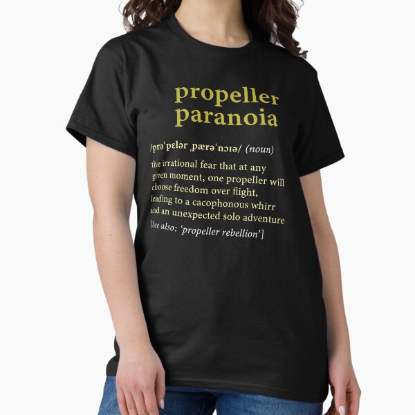 Item preview, Drone: Propeller Paranoia - Dictionary Definition designed and sold by Teesamust.