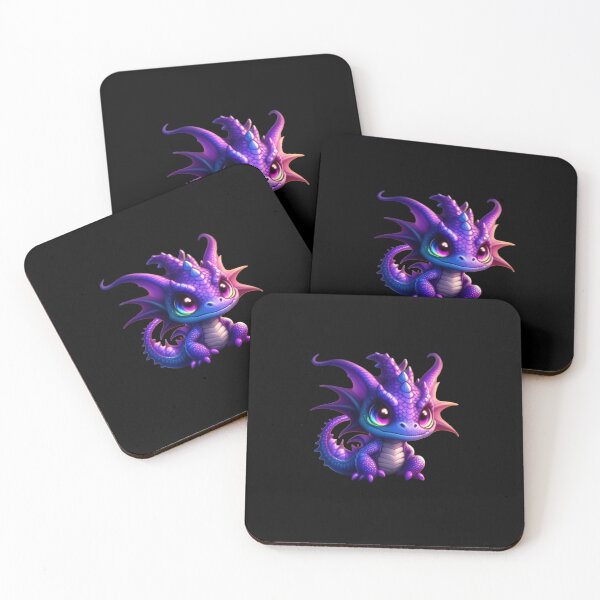 Item preview, purple eyed dragon baby designed and sold by Pixelplanetdesigns.