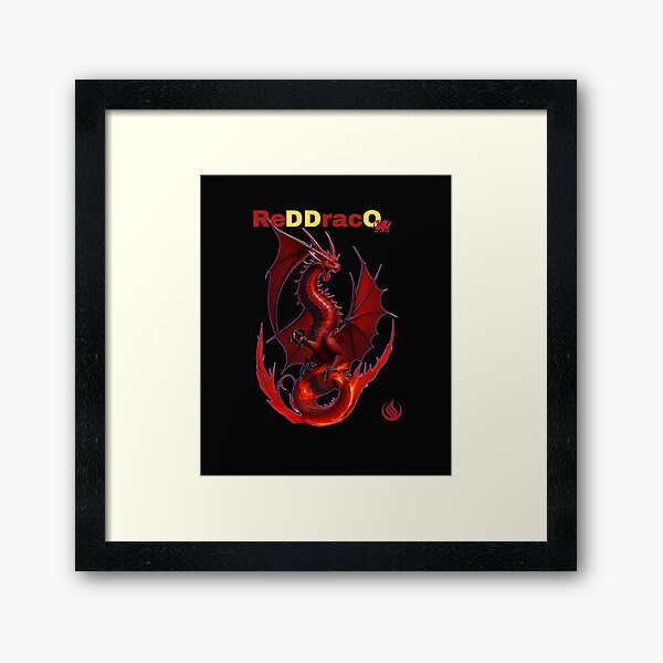 Item preview, A  fierce red dragon designed and sold by aledfychan.