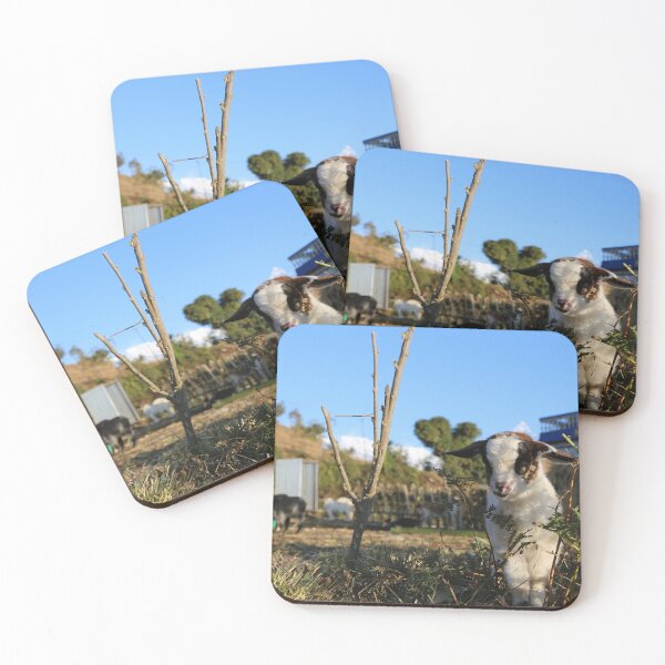 Item preview, Goat farm - cute goat - white goat designed and sold by animal-animal.