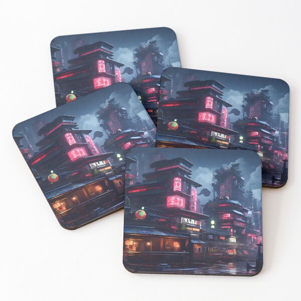 Item preview, Neon Tokyo Alleys designed and sold by FTS-Studio.