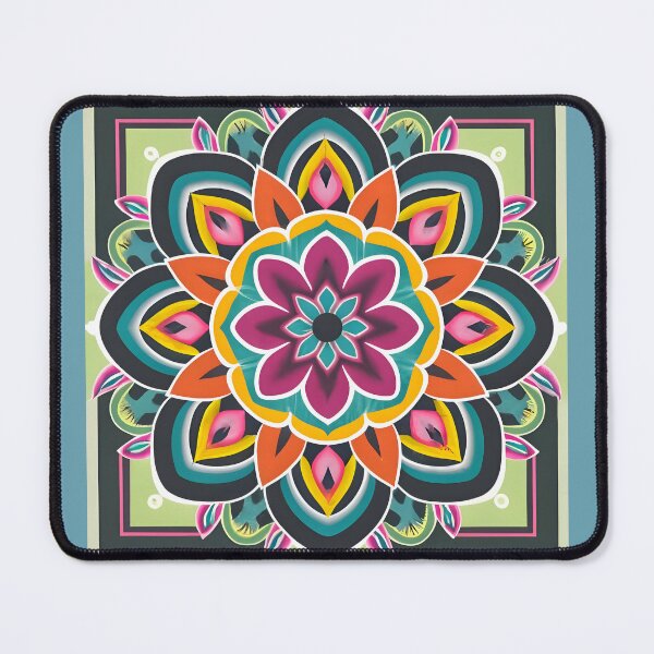 Item preview, Traditional Intricate Floral Rangoli Art-Design & Pattern designed and sold by Jollys-ArtShop.