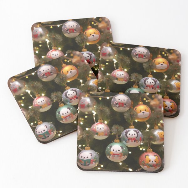 Item preview, animals christmas balls designed and sold by Animalia-.