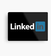 Linked In Merchandise Metal Print