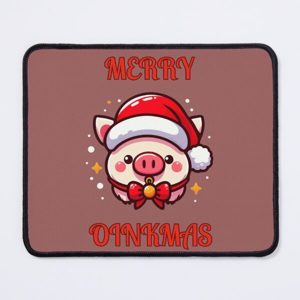 Item preview, merry oinkmas pig designed and sold by Animalia-.