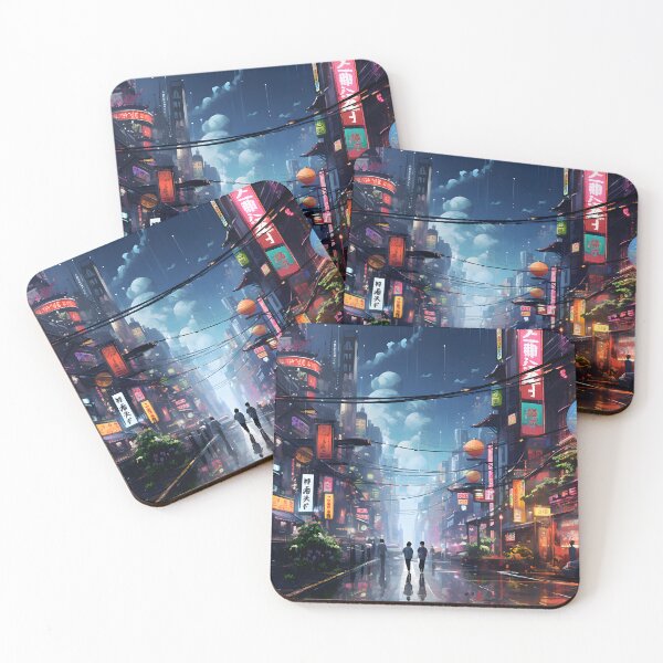 Item preview, Neon Tokyo Alleys designed and sold by FTS-Studio.