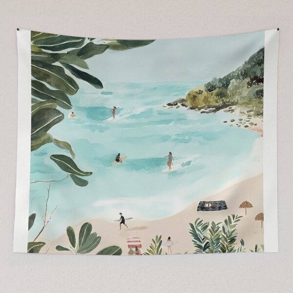 Item preview, Isabelle Vandeplassche Sunny Beach designed and sold by arhuoeshop.