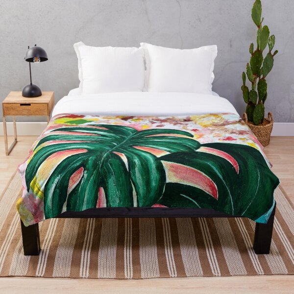 Artikelvorschau, Monstera-Gemälde entworfen und verkauft von TeraiNB.