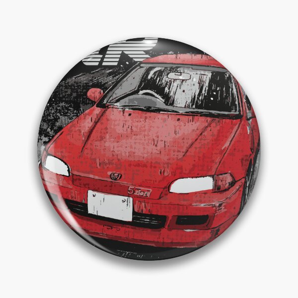 Item preview, Initial D - Mountain Drift Racing Shingo Shoji's Civic SiR-II EG6 designed and sold by cowtownCOWBOY.