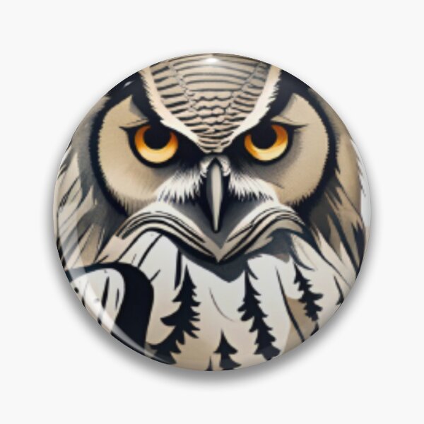 Item preview, Abstract owl art designed and sold by KorArtStudio.