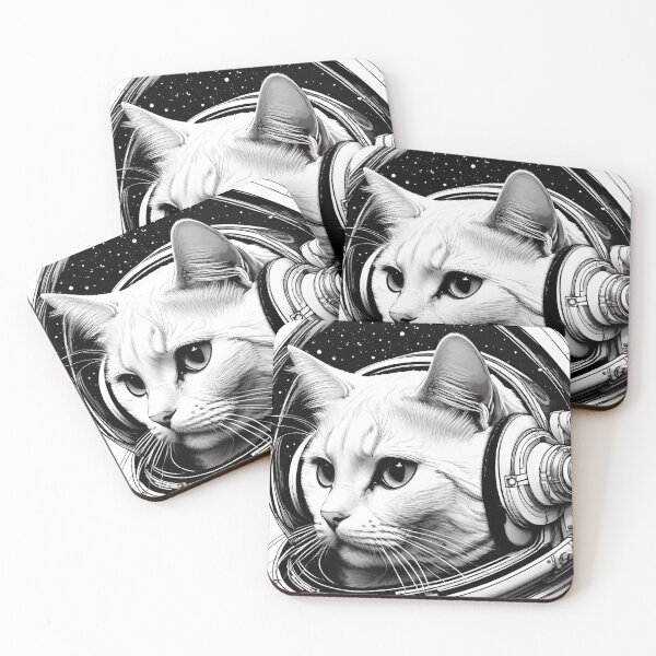 Item preview, Astrocat in Space designed and sold by HalluciGenetics.
