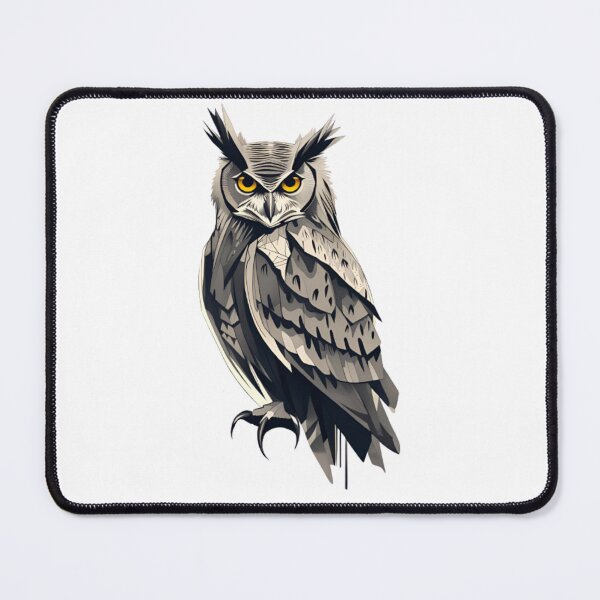 Item preview, Cool Abstract owl art designed and sold by KorArtStudio.