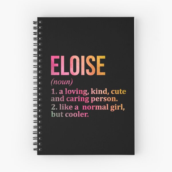 Item preview, Eloise Name Definition in Watercolor designed and sold by XCIV.