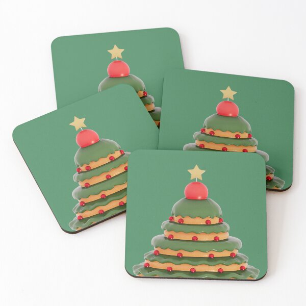 Item preview, Christmas Tree Delight: Festive 3D Cake Art for the Holidays designed and sold by EyestudioDesign.