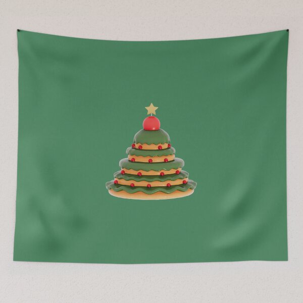 Item preview, Christmas Tree Delight: Festive 3D Cake Art for the Holidays designed and sold by EyestudioDesign.