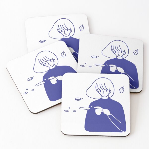 Item preview, On windy days, I still sip coffee. designed and sold by chokoneko-land.