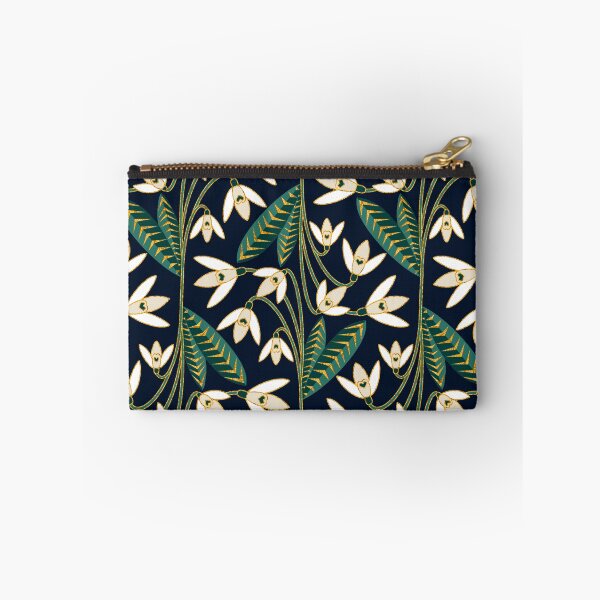 Item preview, Golden Art Deco Snowdrops designed and sold by TigaTiga.