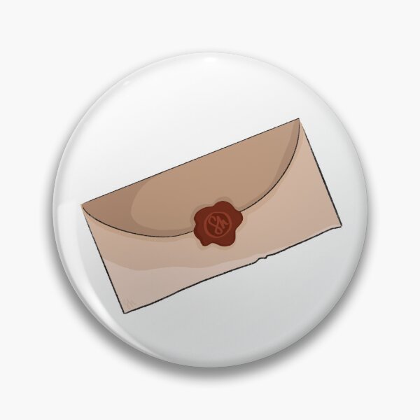 Item preview, sealed letter // dark academia aesthetic // handdrawn designed and sold by damnfinecuppa.