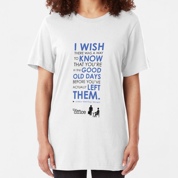 The Office Finale -- Andy Slim Fit T-Shirt