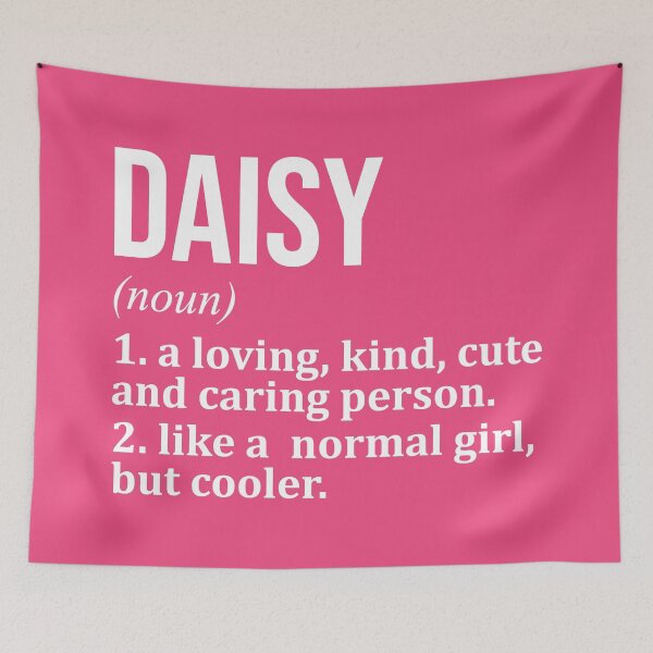 Item preview, Daisy Name Definition for Women designed and sold by XCIV.