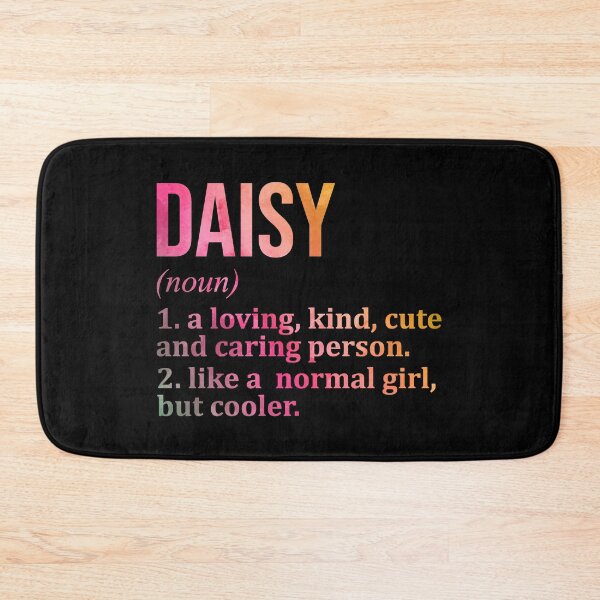 Item preview, Daisy Name Definition in Watercolor designed and sold by XCIV.