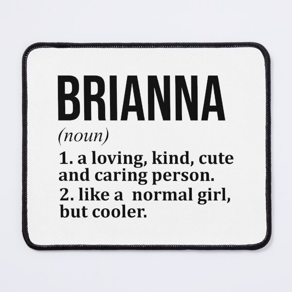 Item preview, Brianna Name Definition designed and sold by XCIV.