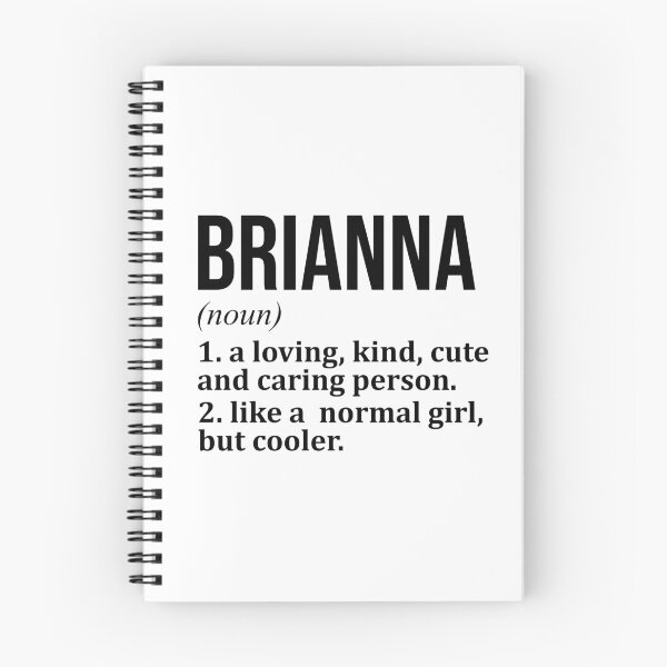 Item preview, Brianna Name Definition designed and sold by XCIV.