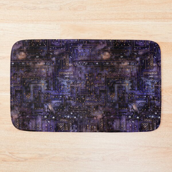 Item preview, Cosmic Elegance: Celestial Greek Key Seamless pattern designed and sold by Laerguldir.