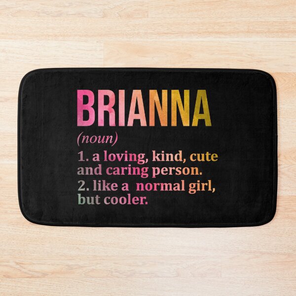 Item preview, Brianna Name Definition in Watercolor designed and sold by XCIV.