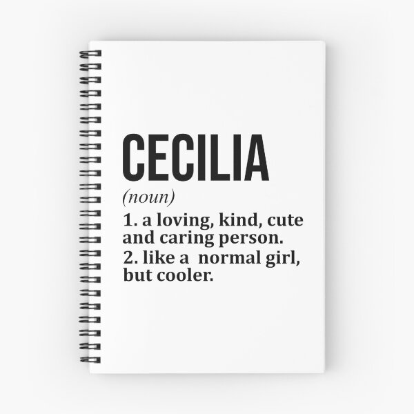 Item preview, Cecilia Name Definition designed and sold by XCIV.