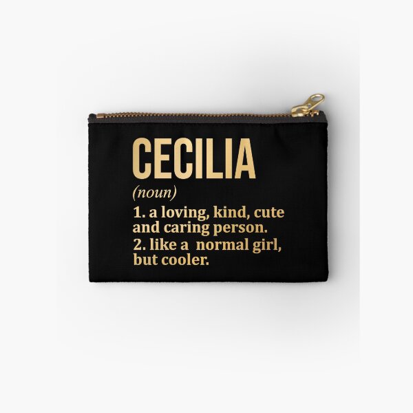 Item preview, Cecilia Name Definition in Gold designed and sold by XCIV.