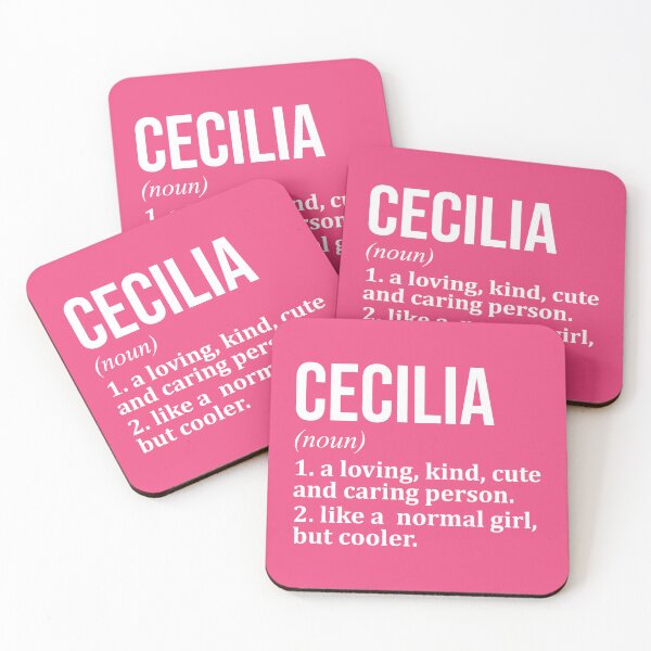 Item preview, Cecilia Name Definition for Women designed and sold by XCIV.