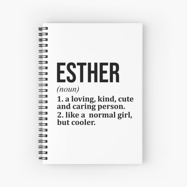 Item preview, Esther Name Definition designed and sold by XCIV.