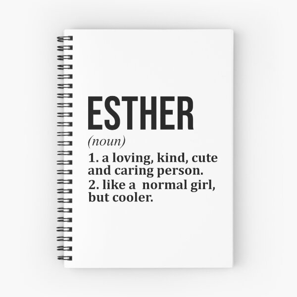 Item preview, Esther Name Definition designed and sold by XCIV.