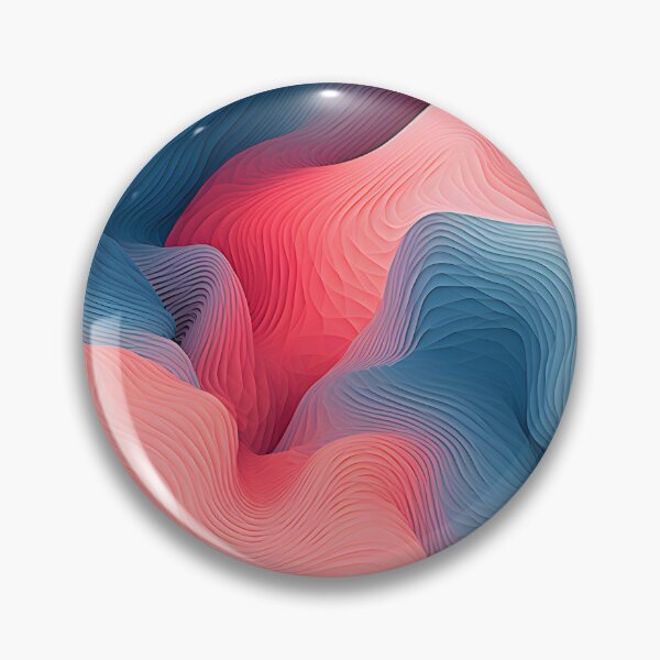 Item preview, Vibrant Geometric Waveforms Art designed and sold by VectorPlace.