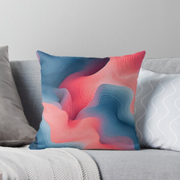 Item preview, Vibrant Geometric Waveforms Art designed and sold by VectorPlace.
