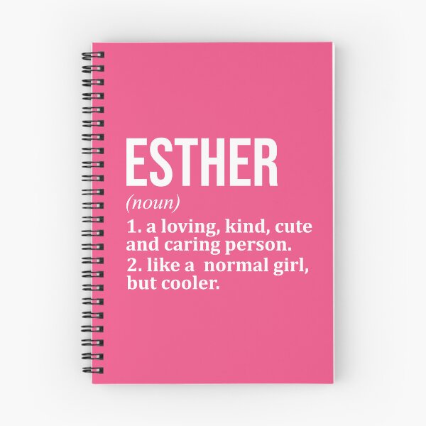 Item preview, Esther Name Definition for Women designed and sold by XCIV.