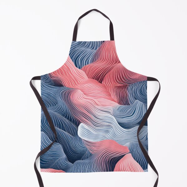 Item preview, Contrasting Waves Abstract Canvas designed and sold by VectorPlace.