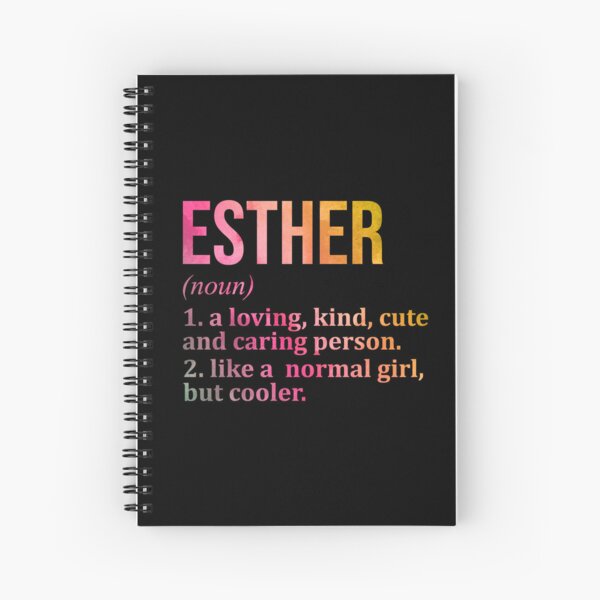 Item preview, Esther Name Definition in Watercolor designed and sold by XCIV.