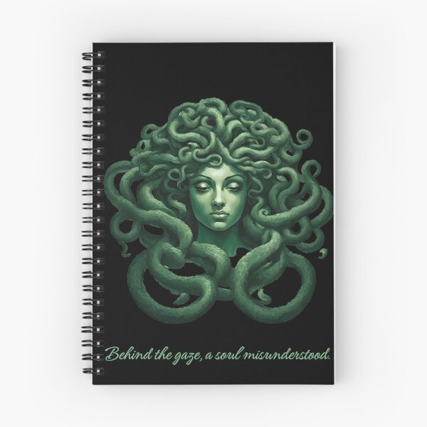 Item preview, The Medusa head beautiful Gorgon goddess Roman mythology Neoclassical designed and sold by TheLocoShop.
