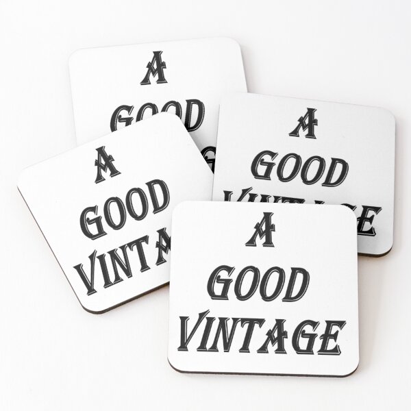 Item preview, A Good Vintage (Black Writing) designed and sold by C J Lewis.