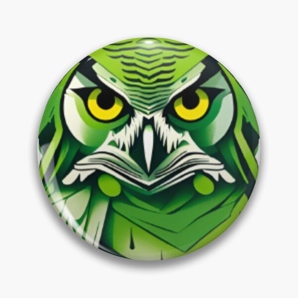 Item preview, Abstract green owl art designed and sold by KorArtStudio.
