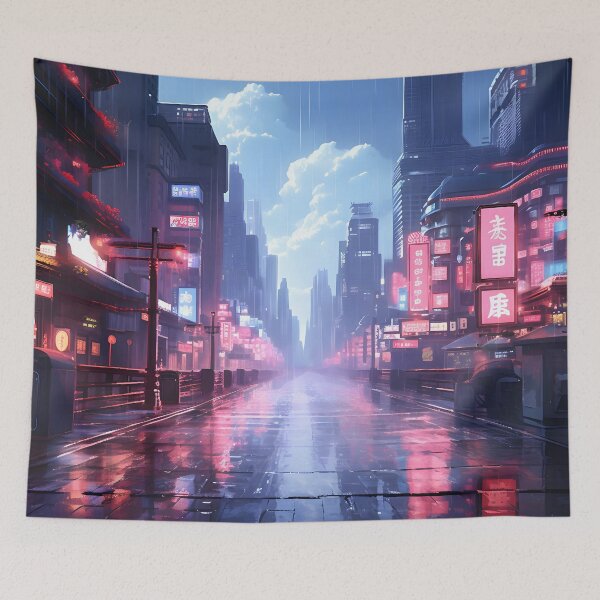 Item preview, Neon Tokyo Alleys designed and sold by FTS-Studio.