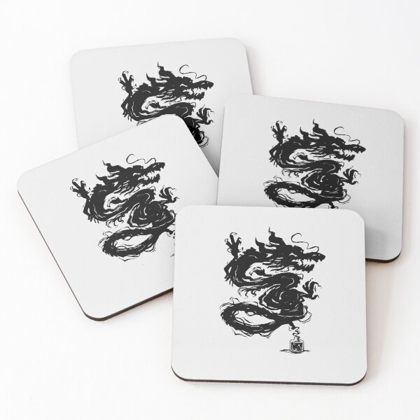 Item preview, Dragon made of ink, inkwell designed and sold by DerSenat.