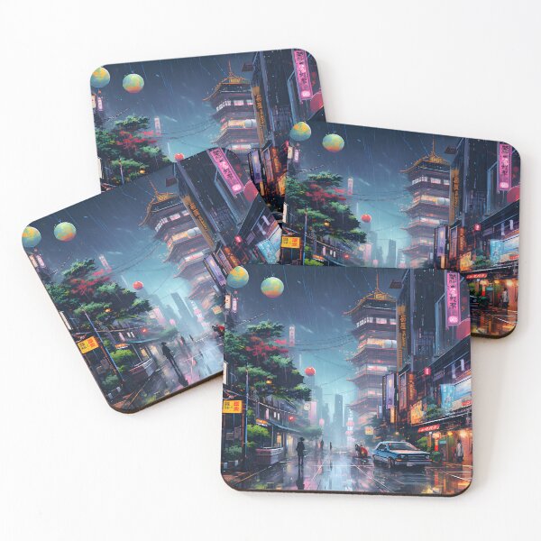 Item preview, Neon Tokyo Alleys designed and sold by FTS-Studio.