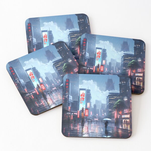 Item preview, Neon Tokyo Alleys designed and sold by FTS-Studio.