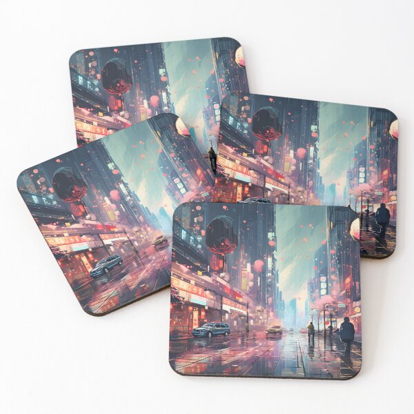 Item preview, Neon Tokyo Alleys designed and sold by FTS-Studio.