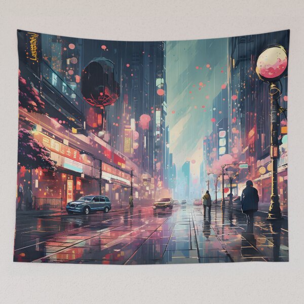 Item preview, Neon Tokyo Alleys designed and sold by FTS-Studio.